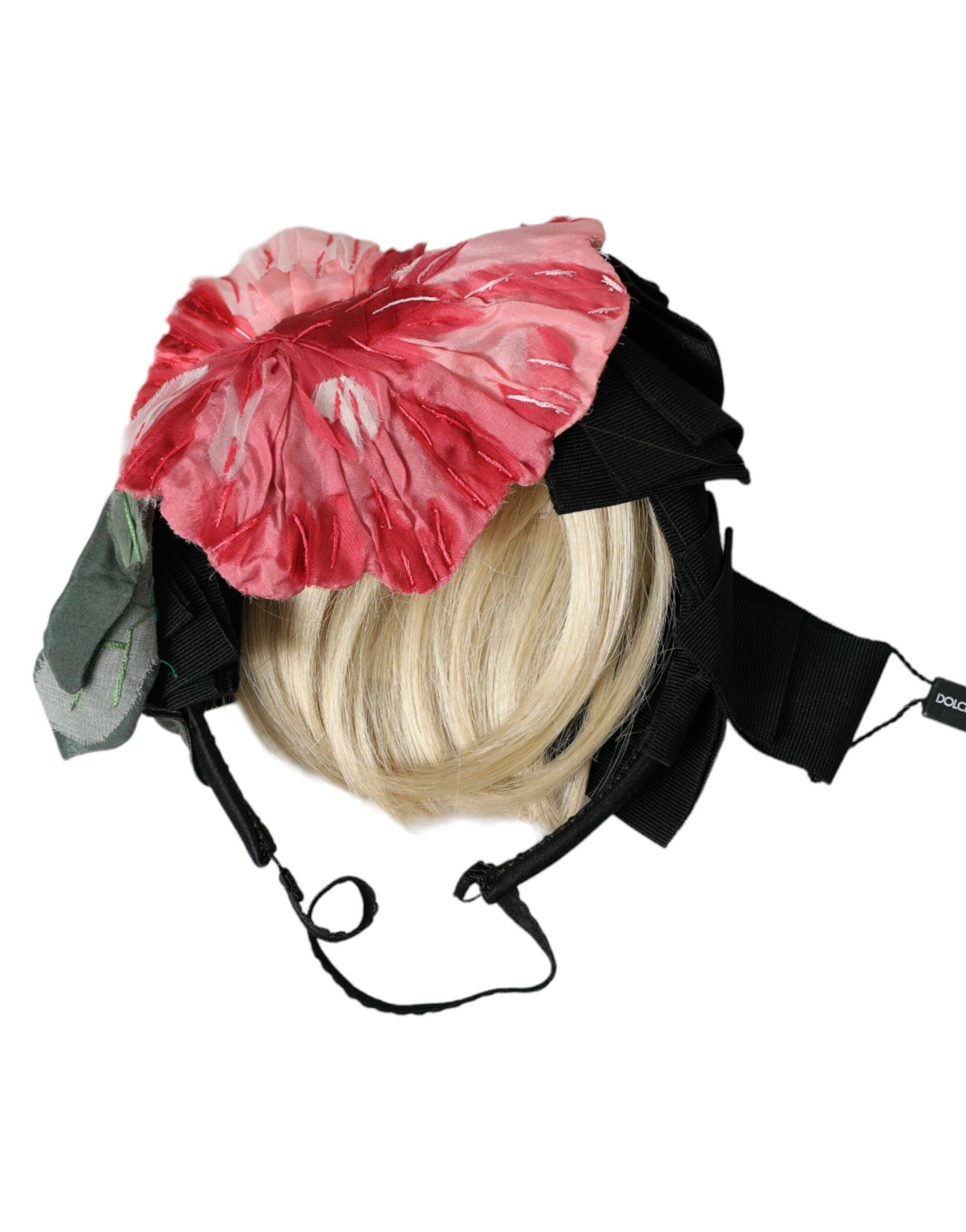 Black Viscose White Hair Parrucchiera Headband Diadem - Divitiae Glamour