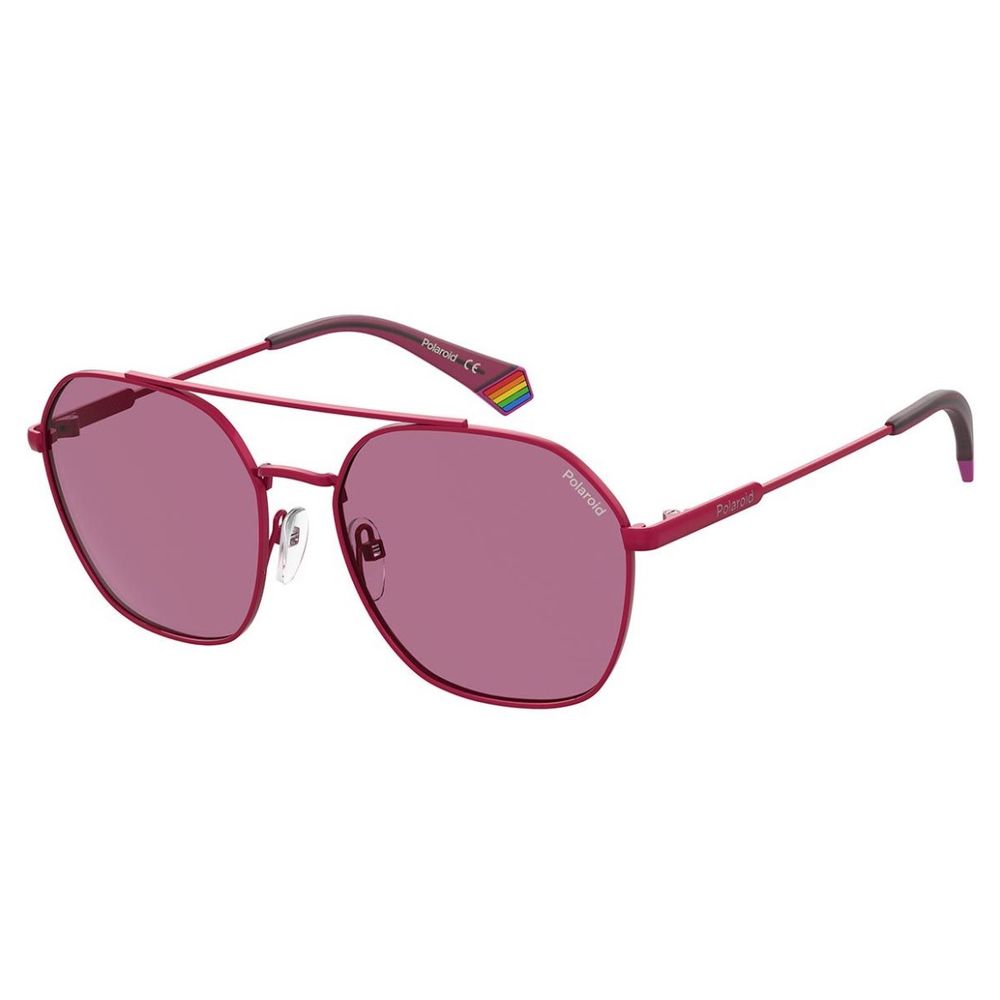 Pink Steel Sunglasses