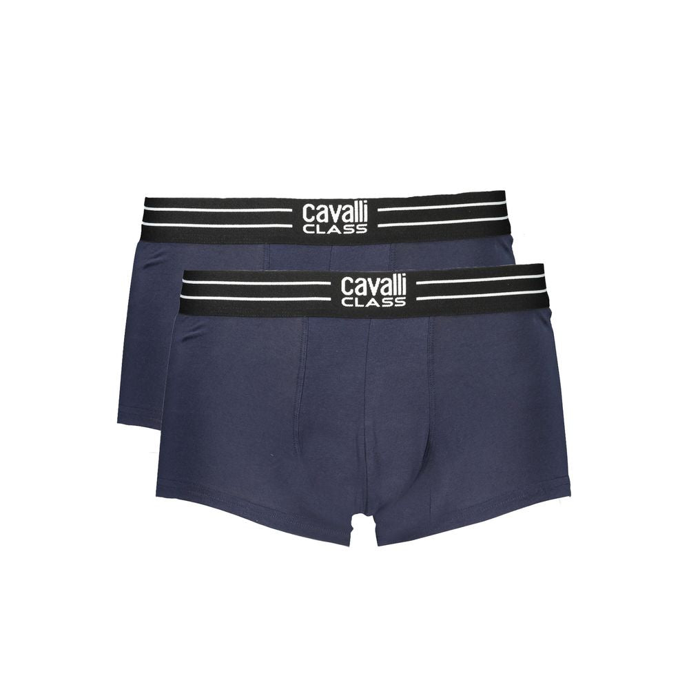 Blue Cotton Underwear