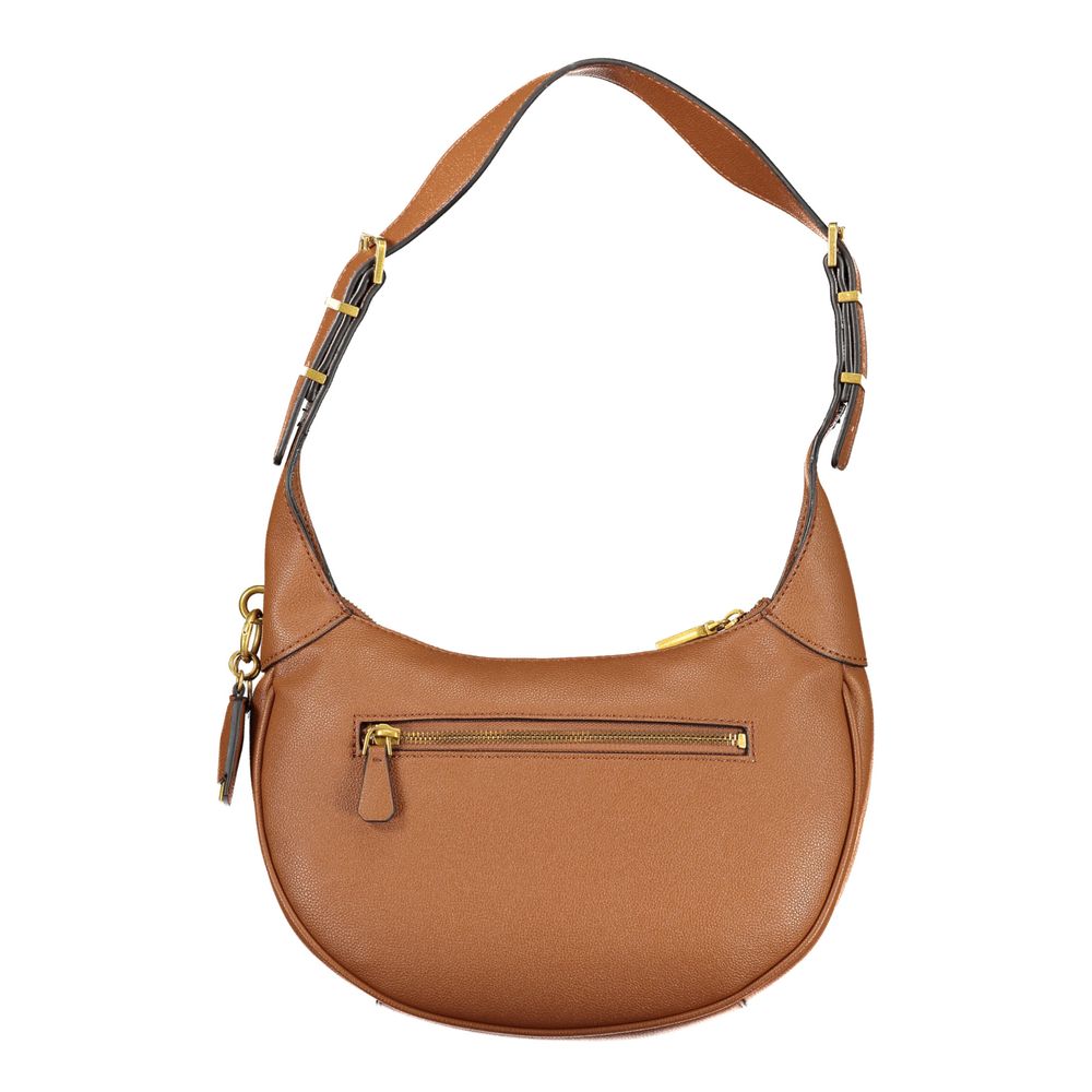 Brown Polyethylene Handbag