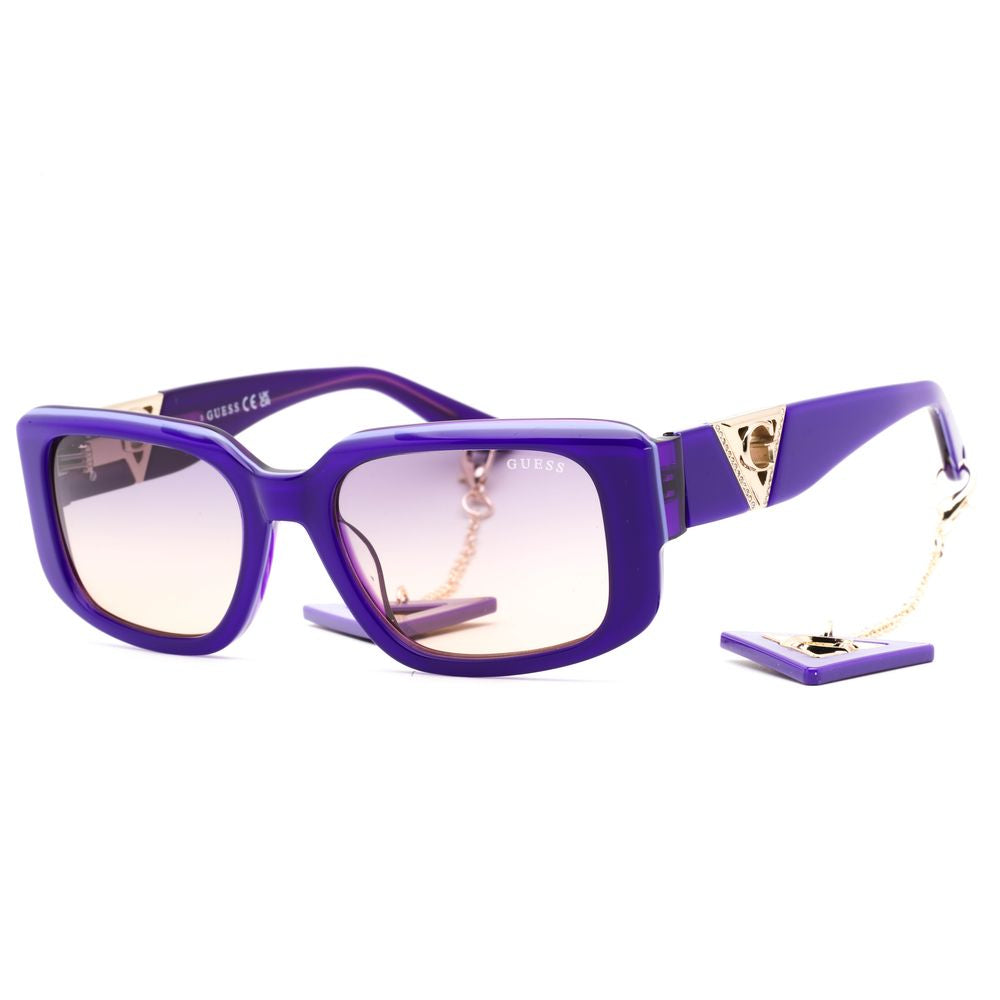 Purple Plastic Sunglasses