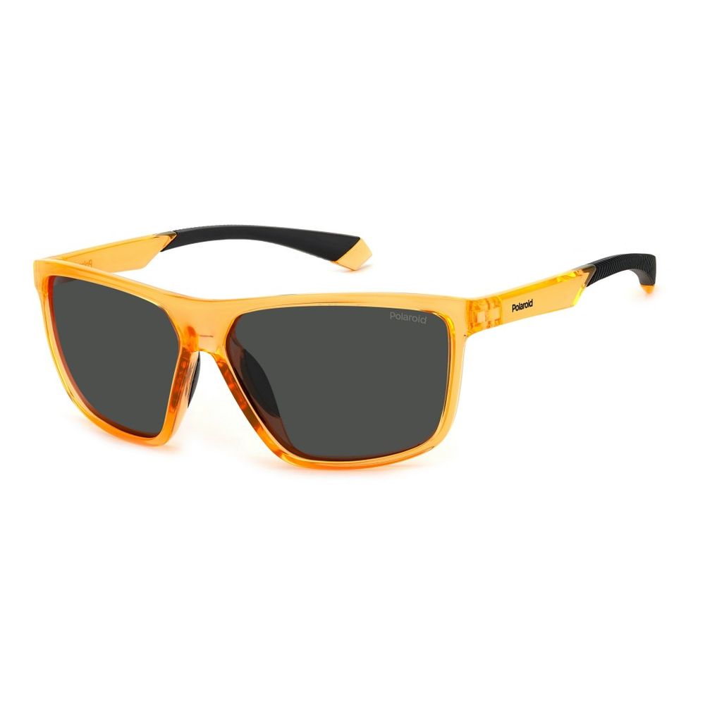 Orange Plastic Sunglasses