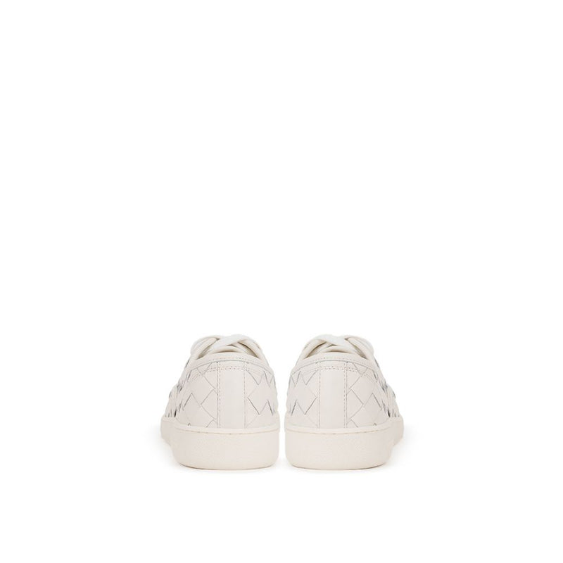 Bottega Veneta White Leather Sneaker