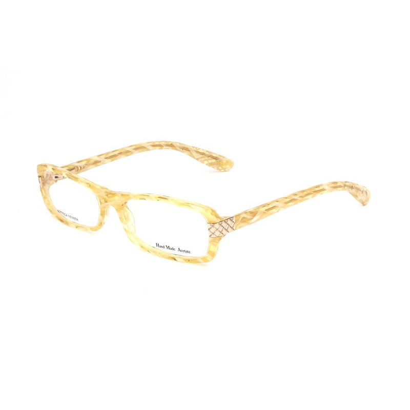 Bottega Veneta Yellow Acetate Frames