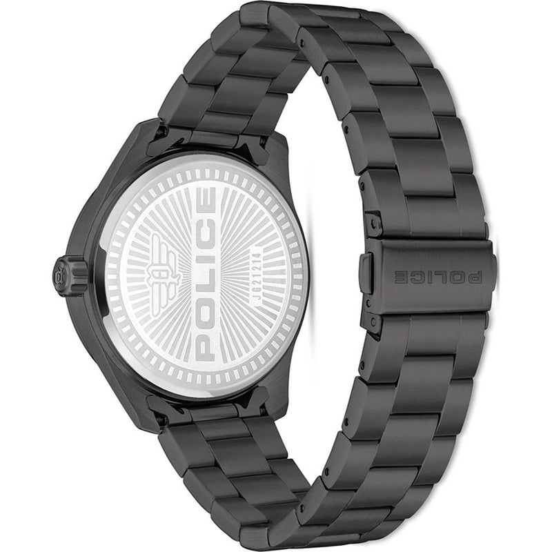 Police Gray Stainless Steel Watch