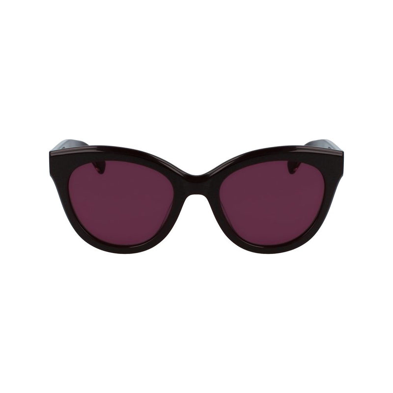 Longchamp Purple Acetate Sunglasses