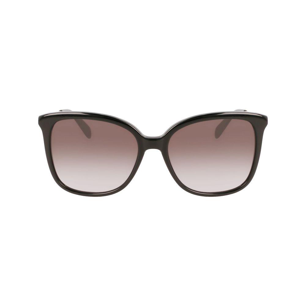 Longchamp Black Acetate Sunglasses