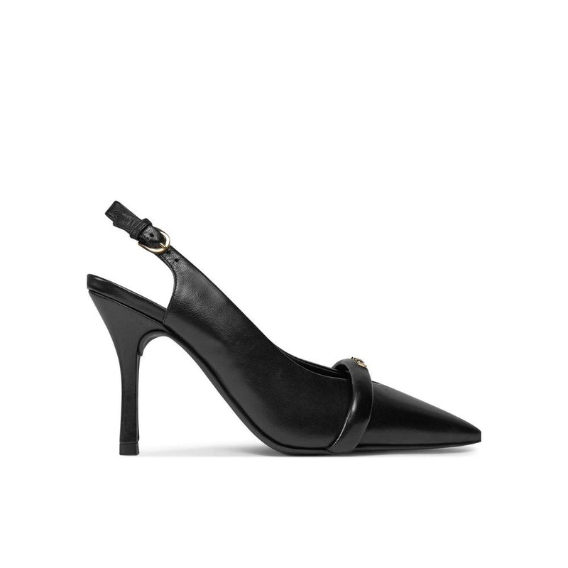 Furla Black Leather Pump