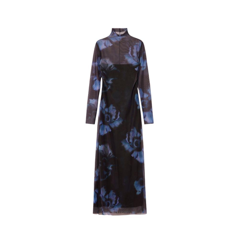 Desigual Blue Polyester Dress