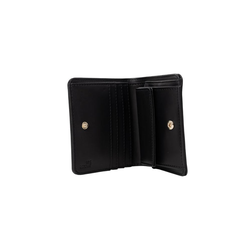 Love Moschino Black Polyethylene Wallet