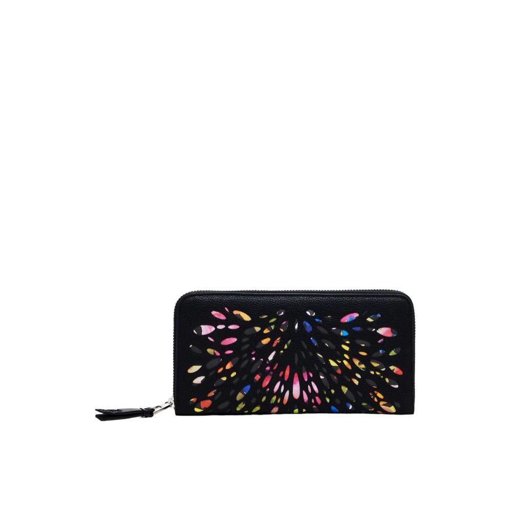 Desigual Black Polyethylene Wallet