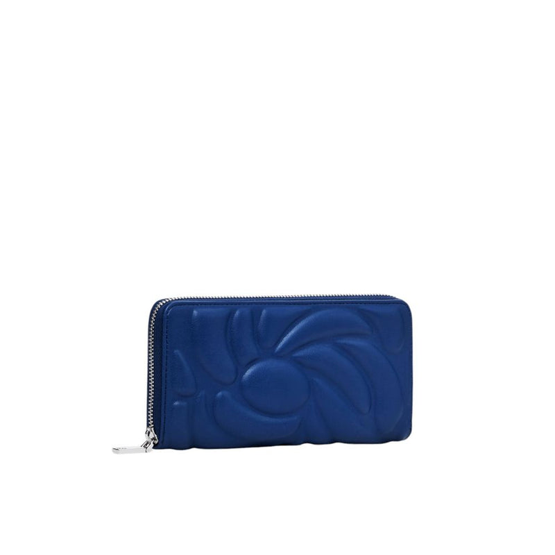 Desigual Blue Polyethylene Wallet