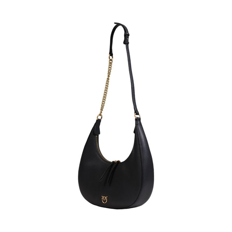 PINKO Black Leather Handbag