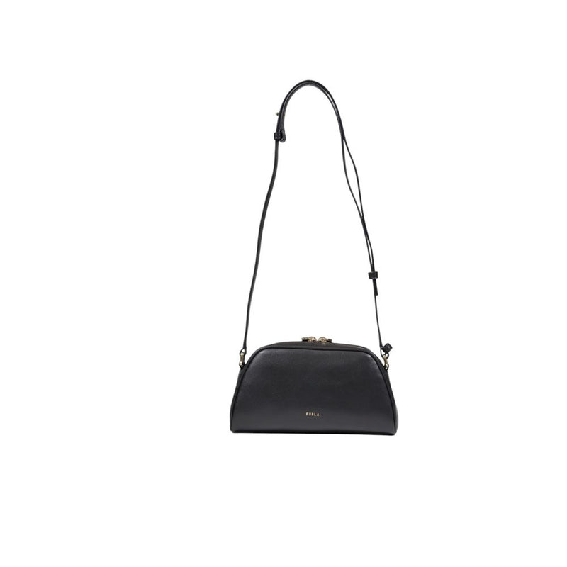 Furla Black Leather Handbag