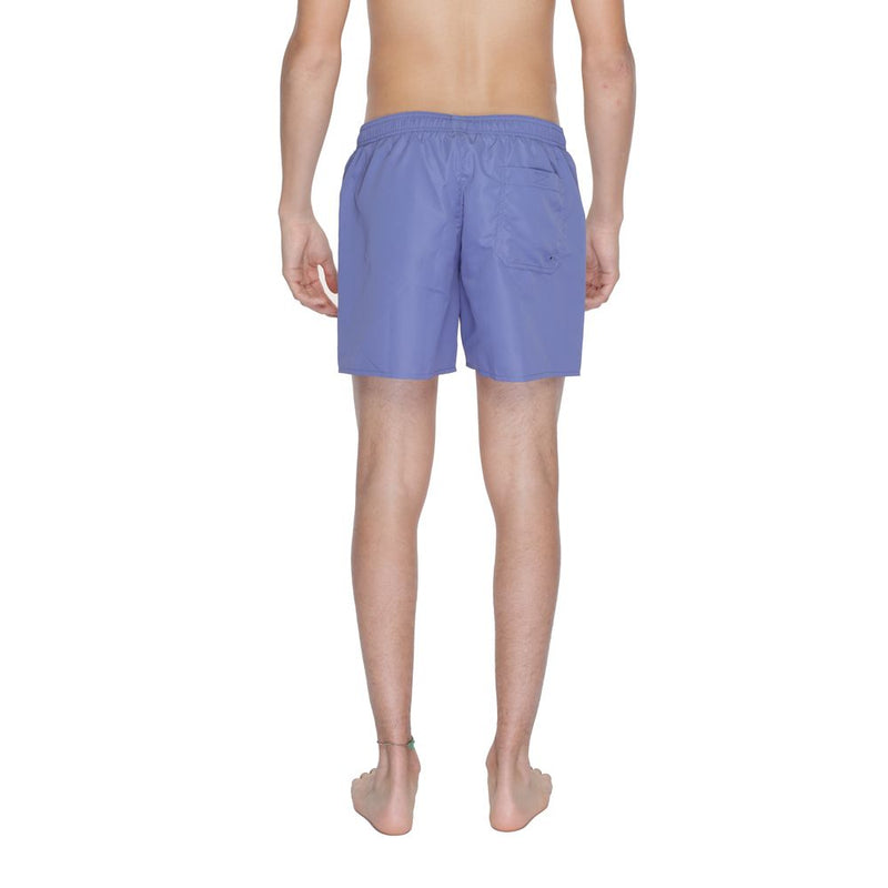 EA7 Emporio Armani Purple Polyester Swimwear