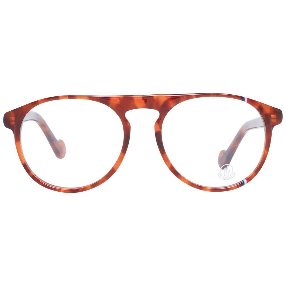 Moncler Brown Men Optical Frames