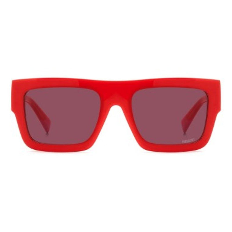 Missoni Red Plastic Sunglasses