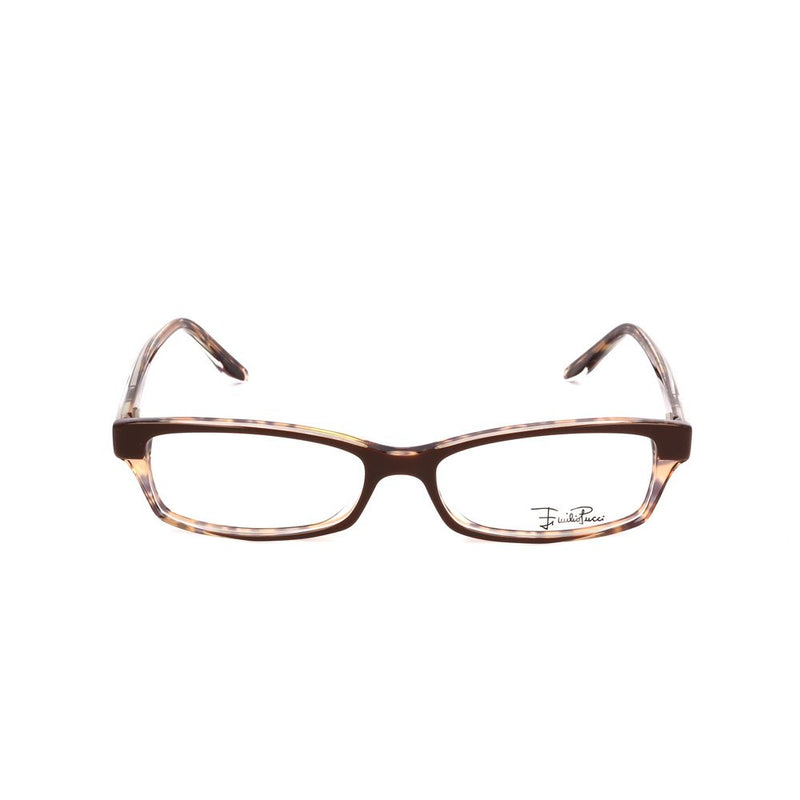 Emilio Pucci Brown Plastic Frames