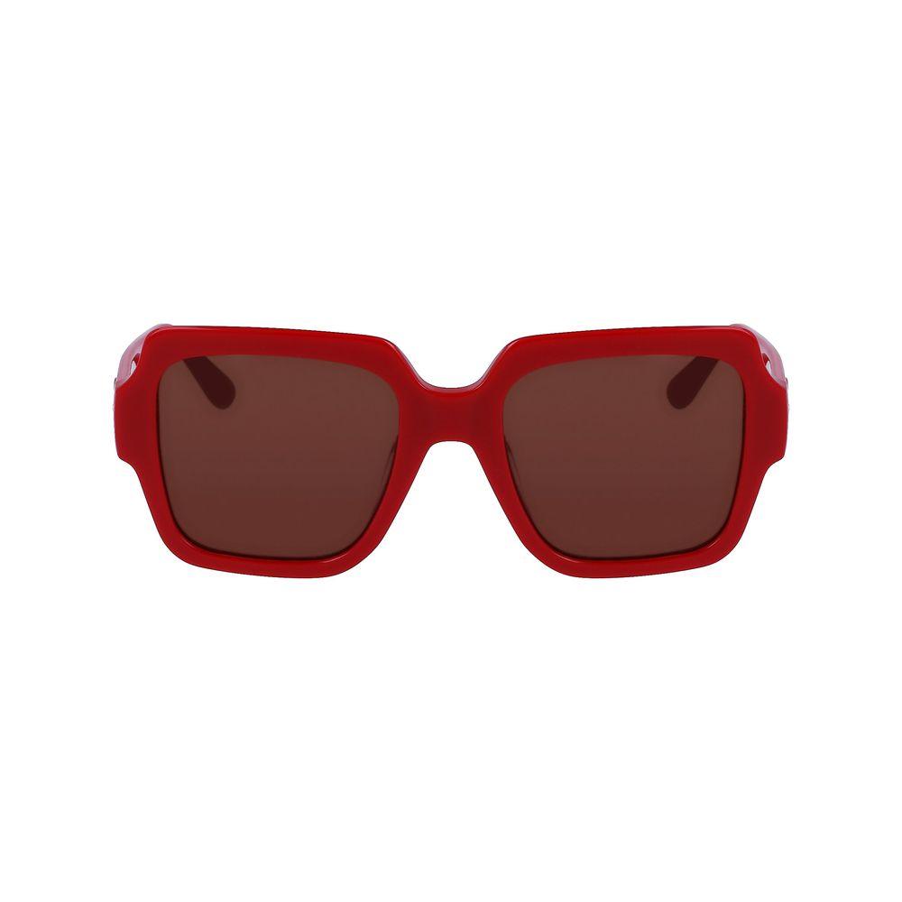 Karl Lagerfeld Red Acetate Sunglasses