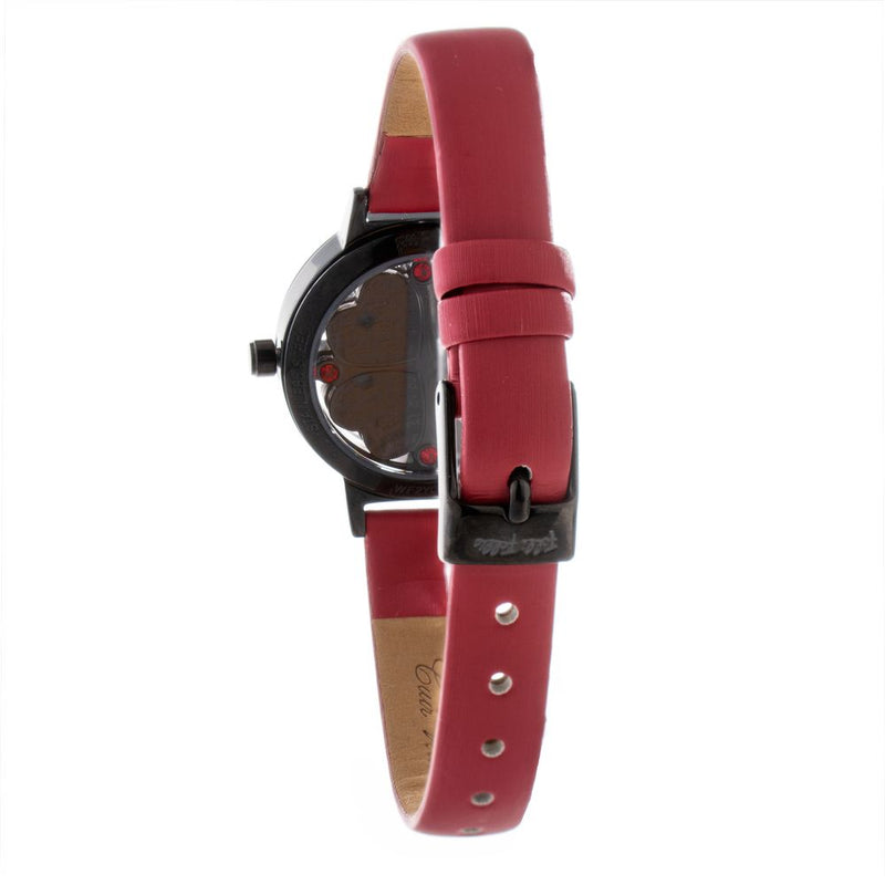 Folli Follie Red Leather Watch