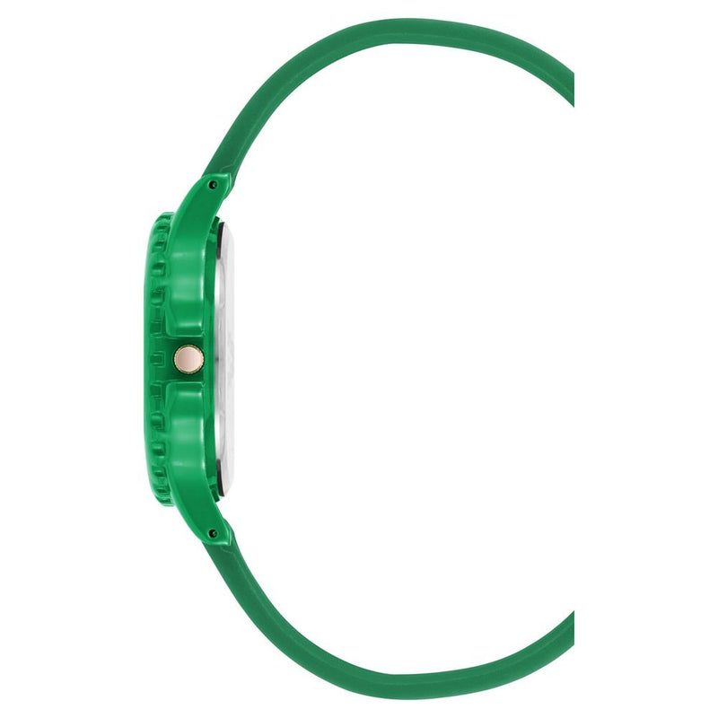 Juicy Couture Green Silicone Watch