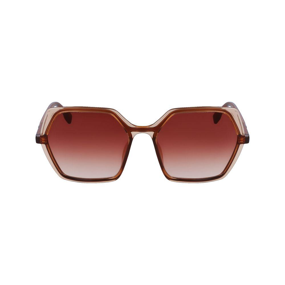 Karl Lagerfeld Brown Injected Sunglasses