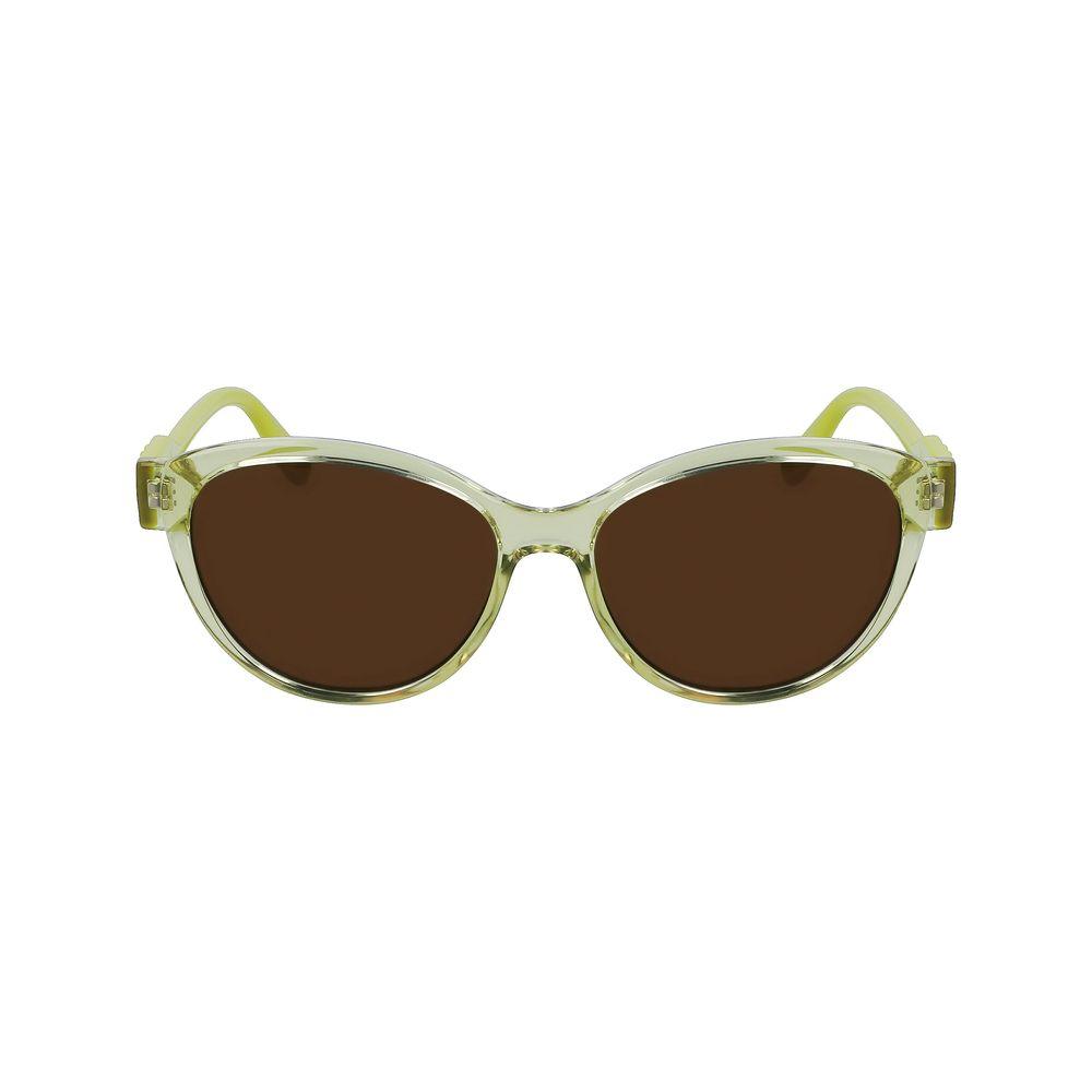 Karl Lagerfeld Yellow Injected Sunglasses