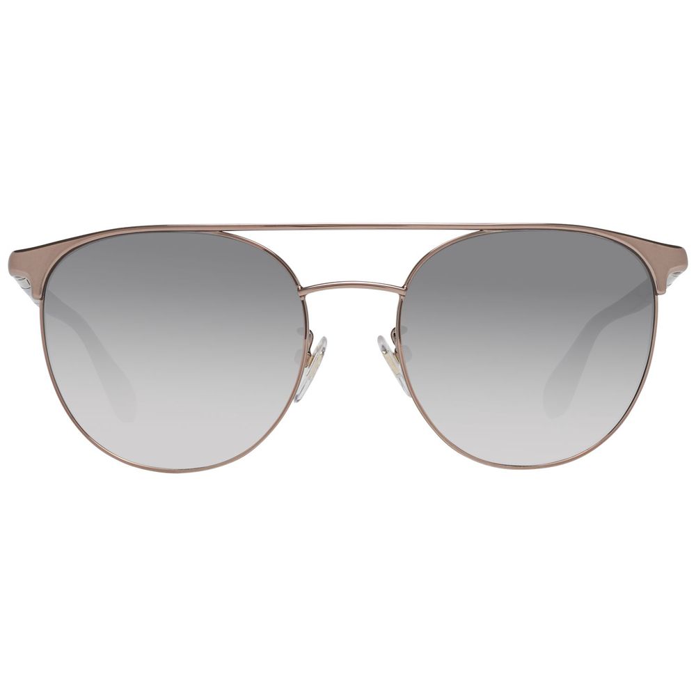 Carolina Herrera NY Bronze Metal And Plastic Sunglasses