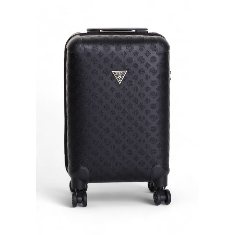 Guess Black Polyethylene Luggage And Travel