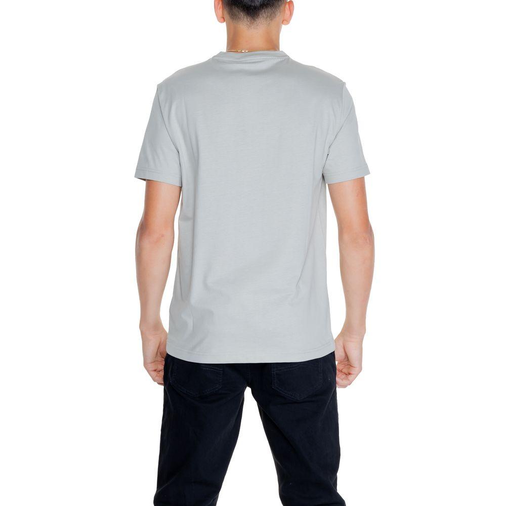 Calvin Klein Gray Cotton T-Shirt