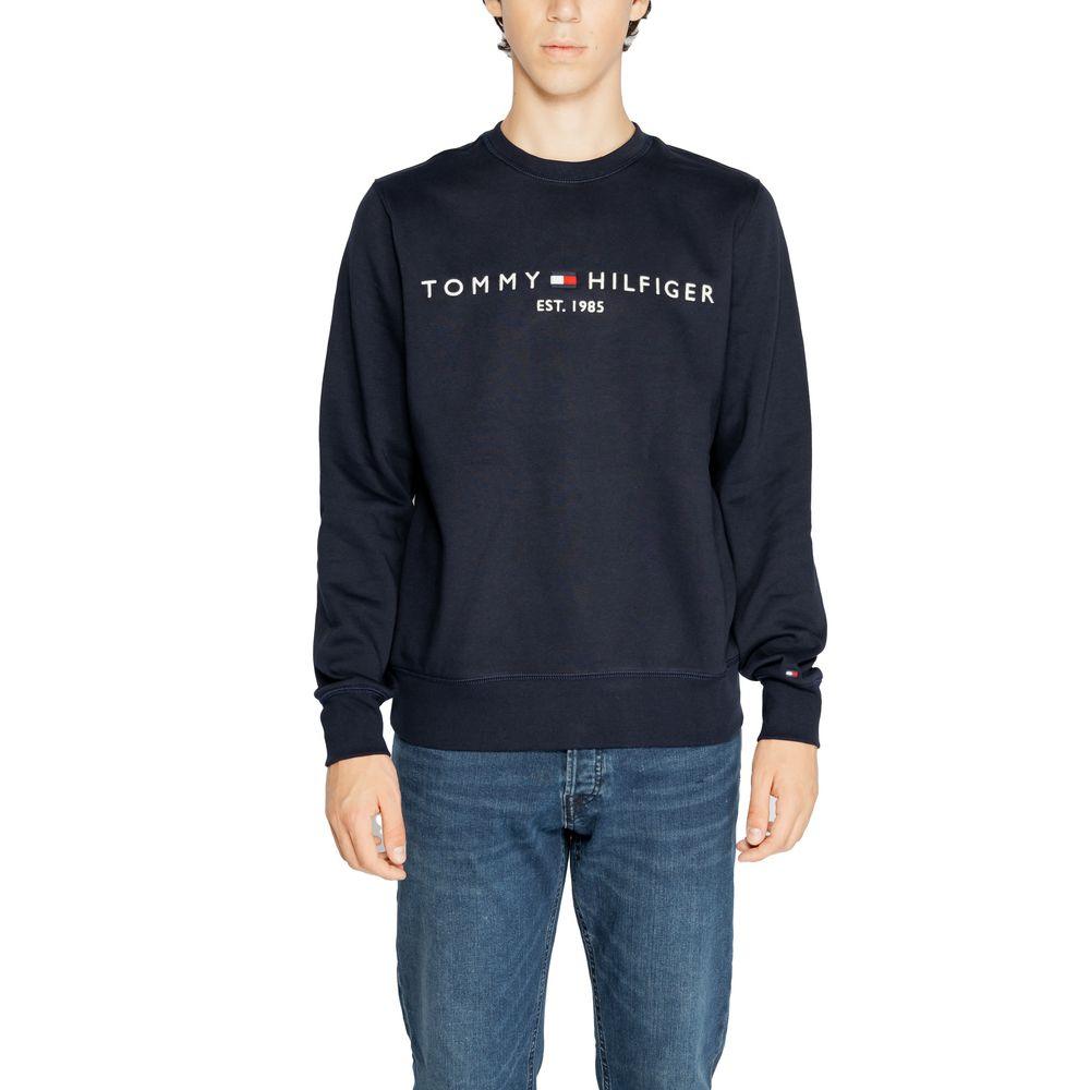 Tommy Hilfiger Blue Organic Cotton Sweater