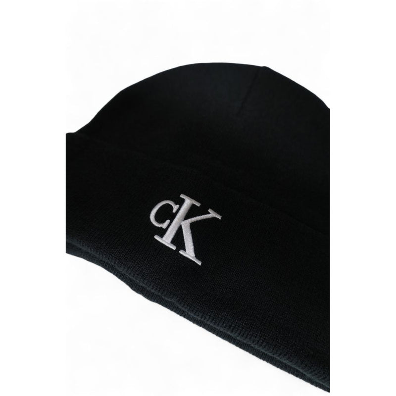 Calvin Klein Black Recycled Polyester Hats & Cap