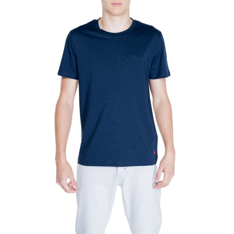 Peuterey Blue Cotton T-Shirt