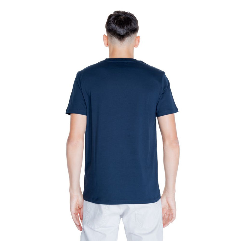 Peuterey Blue Cotton T-Shirt