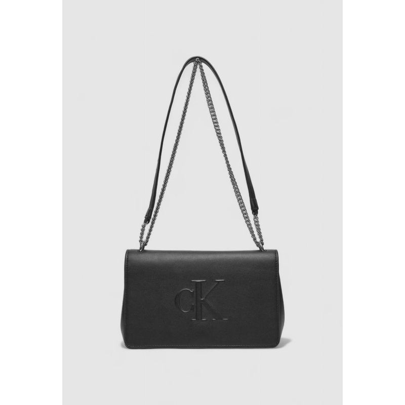 Calvin Klein Jeans Black Polyethylene Handbag