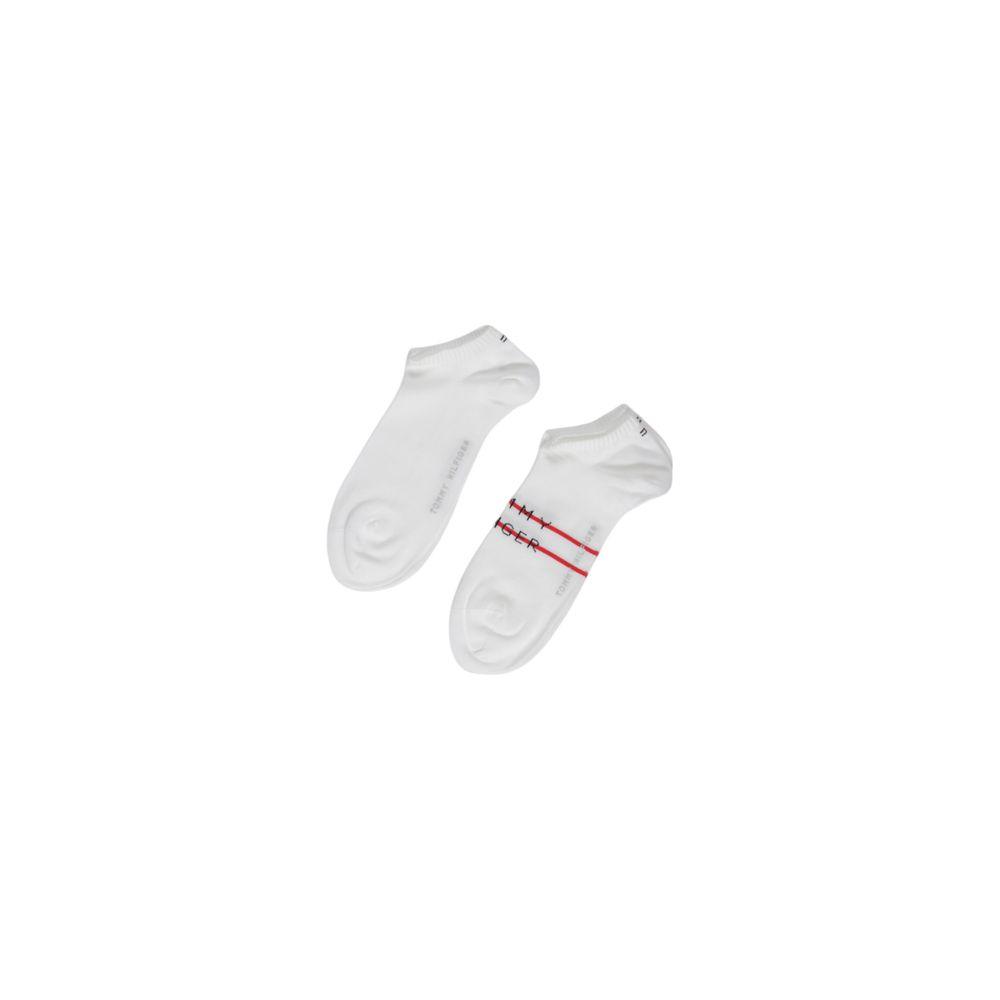 Tommy Hilfiger White Cotton Sock