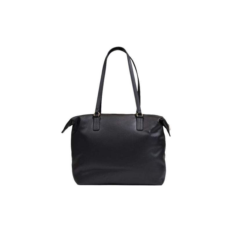 Tommy Hilfiger Black Recycled Polyester Handbag