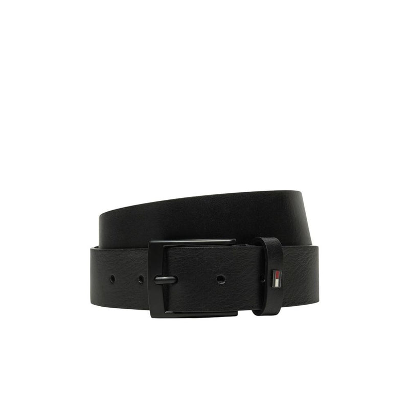 Tommy Hilfiger Black Leather Belt