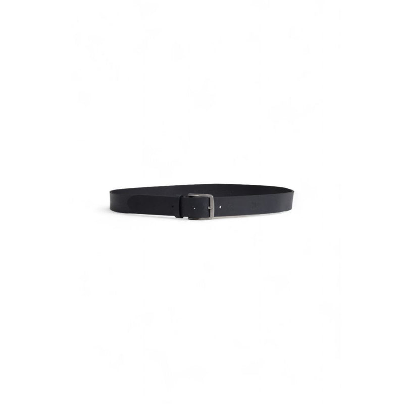 Calvin Klein Jeans Gray Leather Belt