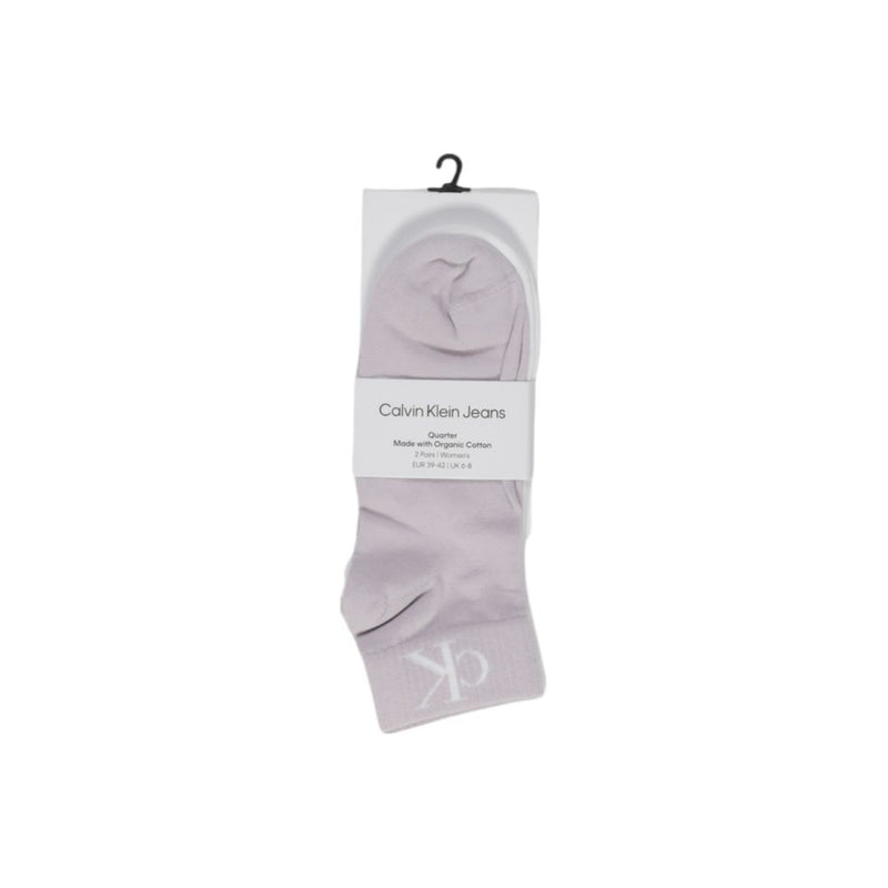 Calvin Klein Jeans Purple Cotton Sock