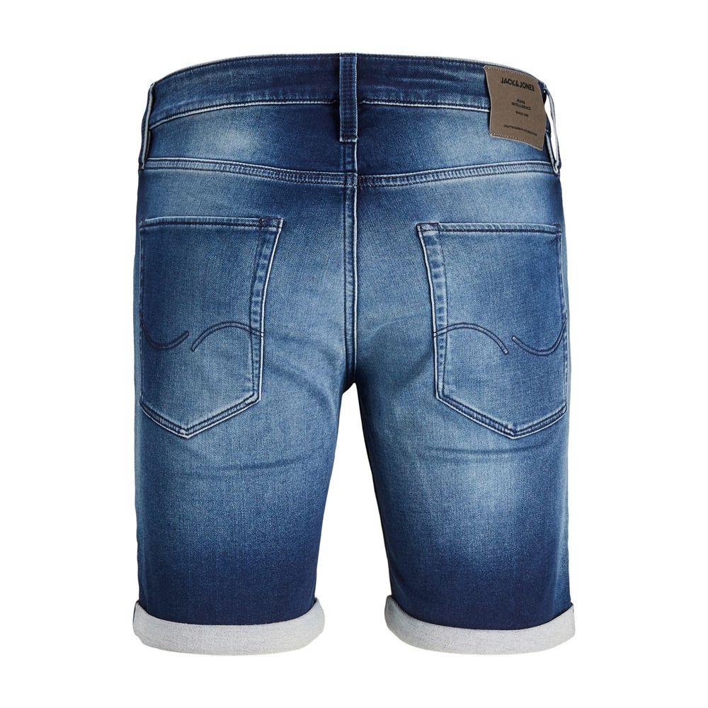 Jack Jones Blue Cotton Short