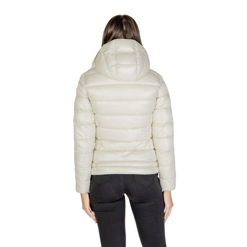 Blauer White Polyamide Jackets & Coat