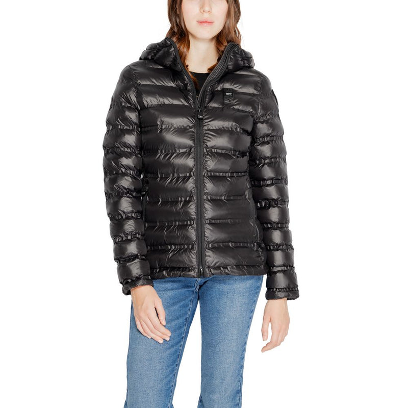 Blauer Black Polyamide Jackets & Coat