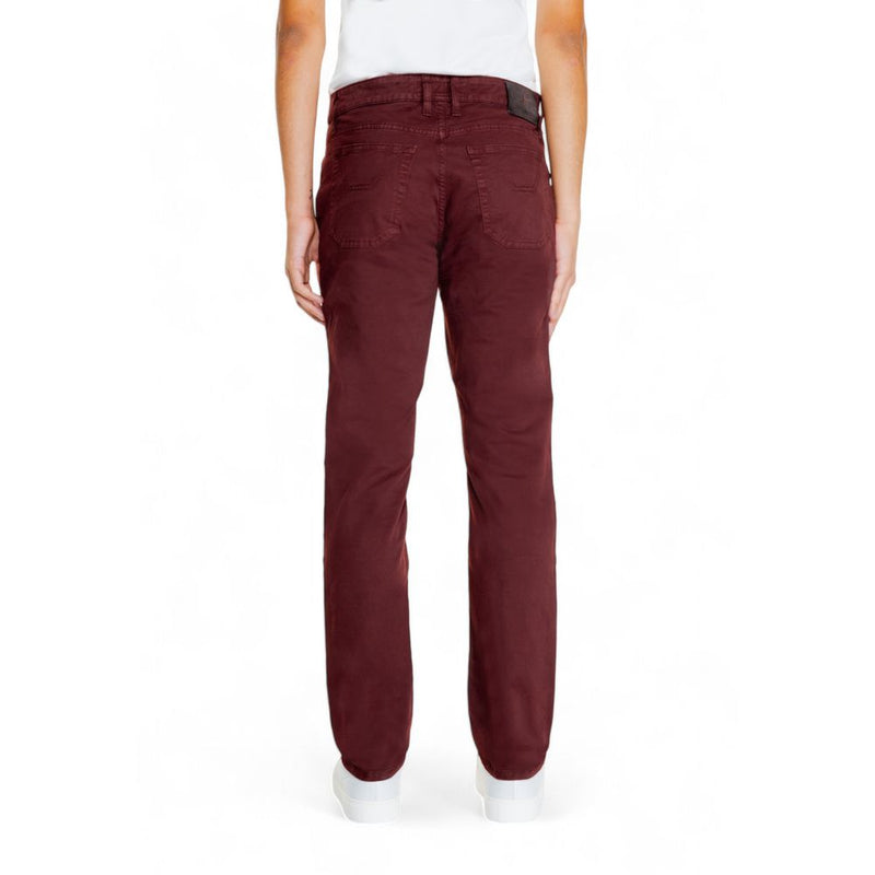 Jeckerson Red Cotton Jeans & Pant