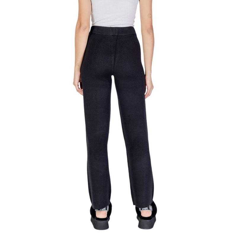 Vero Moda Black Viscose Jeans & Pant