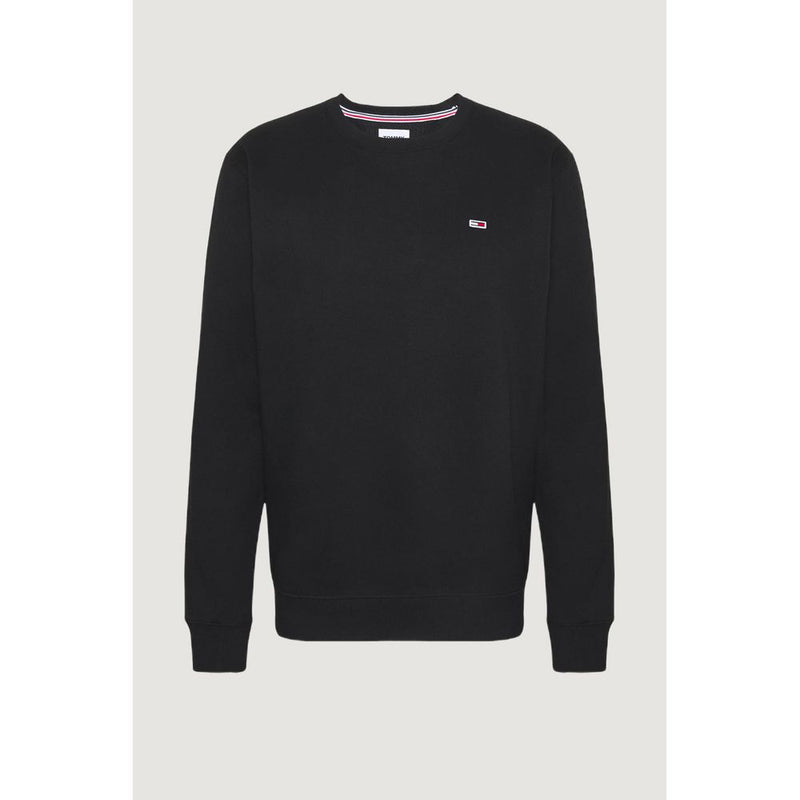 Tommy Hilfiger Jeans Black Cotton Sweater