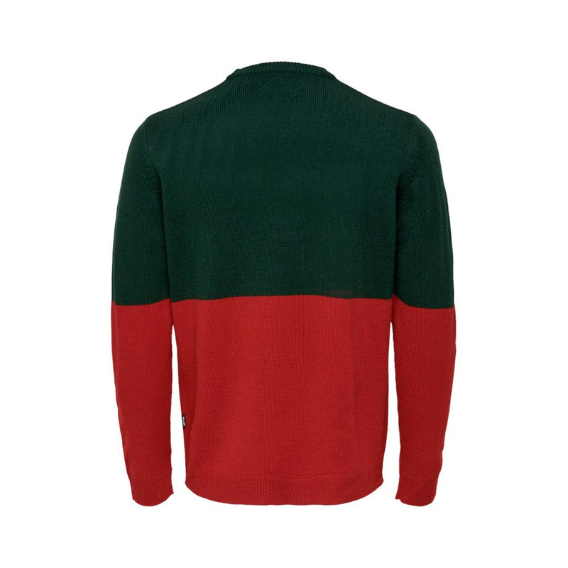 Only & Sons Green Acrylic Sweater