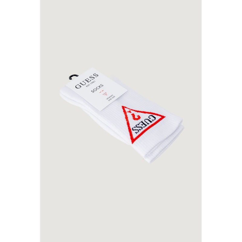 Guess Active White Cotton Sock