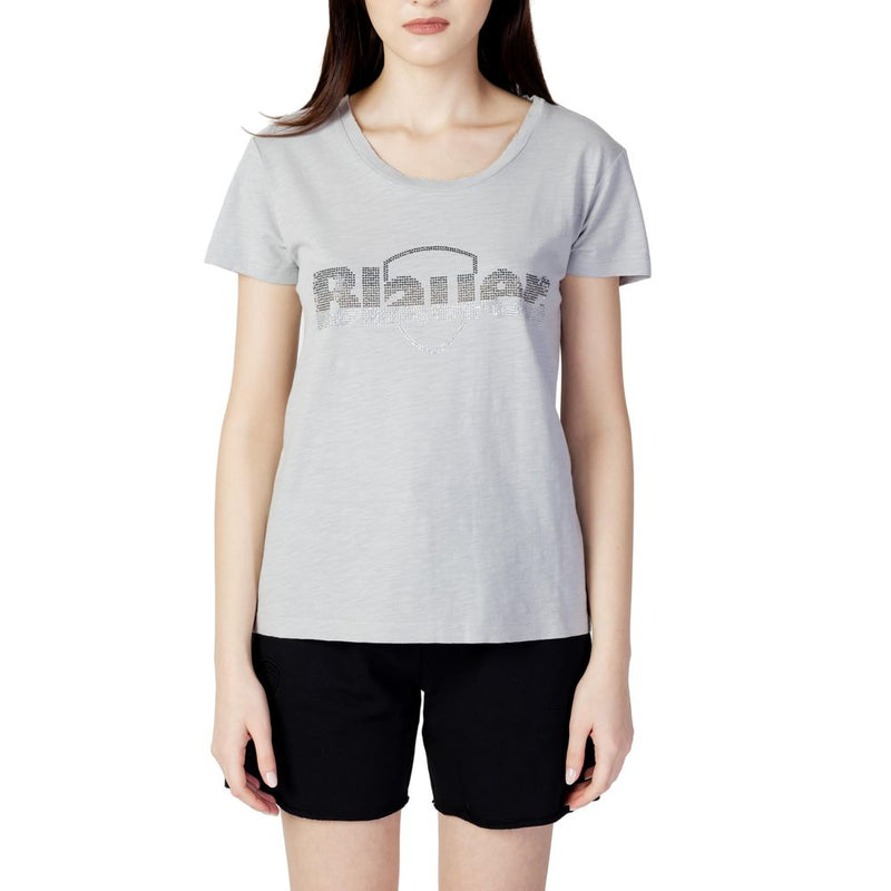 Blauer Gray Cotton Tops & T-Shirt