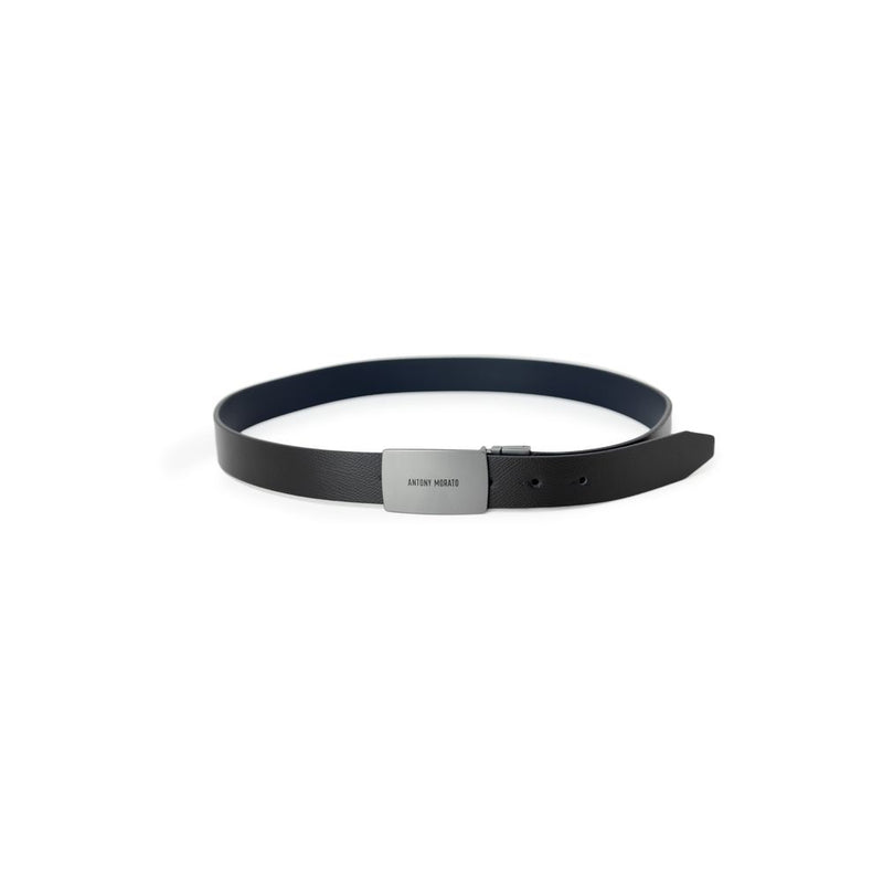 Antony Morato Black Leather Belt